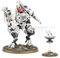 Games Workshop Miniaturas Citadel Tau Empire Commander Warhammer 40k, Figuras Incluye XV85 Enforce Battlesuit y XV86 Coldstar Battlesuit (99120113060)