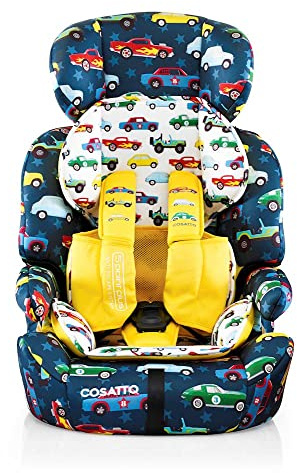 Cosatto Zoomi Car Seat - Group 1 2 3, 9-36 kg, 9 Months-12 Years, Side Impact Protection, Forward Facing (Rev Up)