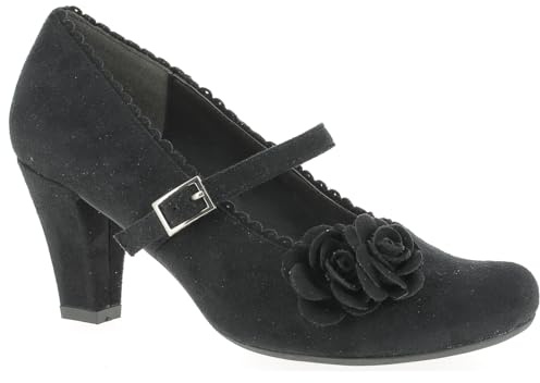 Andrea Conti Women's 3002724 Court Shoes, Black 002, 7 Women