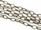 Vintage Party - Catena a maglie in bronzo anticato, 2 m, 7 x 4 mm, gioielli fai da te