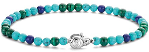 Ti Sento - Milano Damen-Armband 925er Silber Kunstperle One Size Türkis 32016967