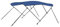 Susany 3-Bow Bimini Top Bootsverdeck Boot Verdeck Sonnendach Sonnenverdeck Sonnensegel Sonnenschutz Blau 183x160x137 cm