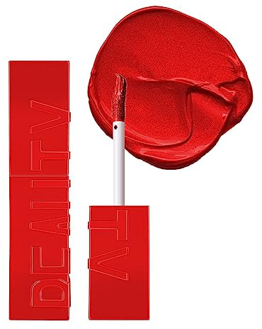 Lipsticks for Women Long Lasting - Non Stick Cup Waterproof Matte Liquid Lipstick - Smooth Velvet Lip Gloss Lip Stain - Red Lip Stick Moisturising Full-Coverage Lip Makeup (05)