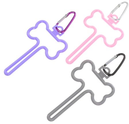 SEWOART Hundekotbeutel-clips Aus Robustem Material Für Langen Einsatz Schnelles Anbringen An Hundeleinen-taschen Sicherer Halt Für Volle Beutel