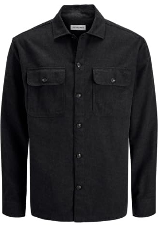 JACK & JONES Overshirt för män, avslappnad passform, overshirt