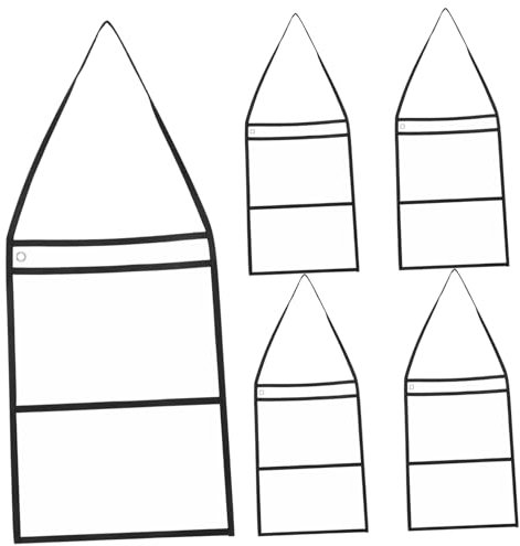 NUOBESTY 5stücke Transparente Trocken Abwischbare Taschen Mit Griff Aus Kunststoff Wiederverwendbar Dokumentenhalter Für Visitenkarten Rechnungen Und Tickets