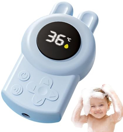 Gasa de temperatura 'agua del bebé, medición de temperatura en bañera bebé | Battle Temp Gauge Cartuny Poney,Sensor de seguridad de bañera de dibujos animados, monitoreo de temper