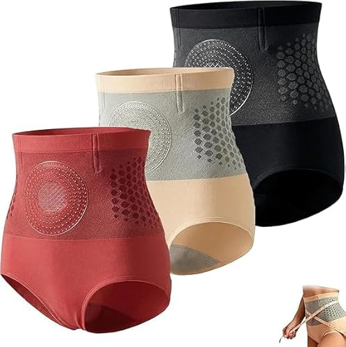 Generico Pantaloncini Modellanti Termogenici Brucia Grassi, Pantaloncini Modellanti Brucia Grassi 4 in 1, Modellatore A Vita Alta per Il Controllo Push Up Shapewear Dell'addome per Donna