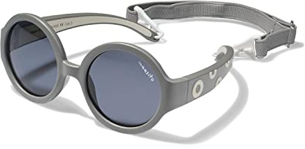 Mausito BABY sunglasses 6-24 months boy | Flexible BPA-Free Kids sunglasses with adjustable strap | 100% UV Protection Baby Sunnies | Comparison winner | European design made for kids