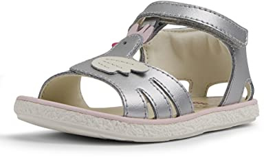 Camper K800471 Miko FW, T-strap sandal, Medium Gray,