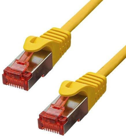 PROXTEND CAT6 F/UTP CU LSZH cable de Ethernet Amarillo 15m