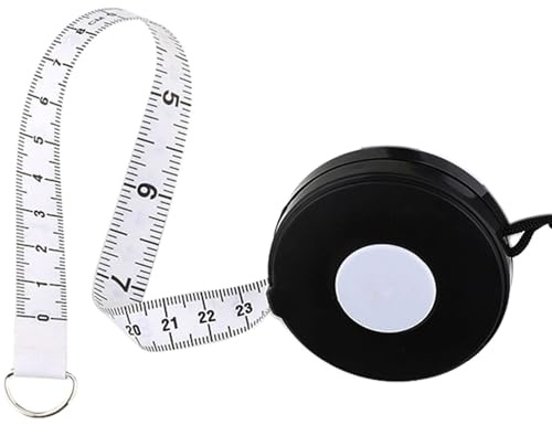 Soft Tape Measure Dual Sided Body Measuring Tapes for Sewing Tailor Craft Cloth Weight Loss Height Measurement Tape 205cm/80Inch Retractable Ruler