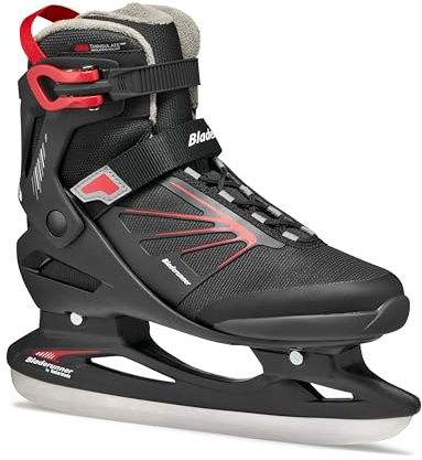 Bladerunner Igniter XT Ice Allround-Schlittschuh für Freizeitläufer, Herren, Schwarz/Rot, 42.5