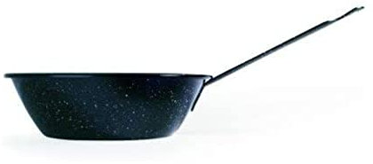 Esmaltaciones La Estrella Jaspeada - Sartén Honda bordoneada, 18 cm, 0,9 L