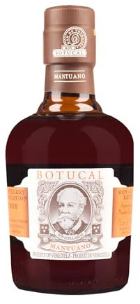 Botucal Mantuano - Premium Rum - Ideale Probiergröße - Komplexe Noten von Trockenfrüchten und feinen Gewürzen - 0.35L/40% Vol.