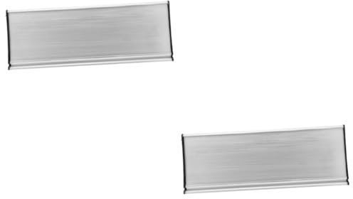 Veemoon Door Nameplate Blank Sign Plate for Office Home Events Stylish Minimalist Design for DIY Garden Shop Add Rustic Elegance to Any Space