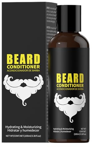 Conditionneur Pour Barbe,100 ml Huile Moustache Conditionneur | Huile De Soin Apaisante Pour Barbe | Pour Le Styling, Le Rasage, La Douche Quotidienne, Le Voyage, La Maison, Le Salon, Le Spa