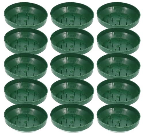 Alipis Bandejas para Arreglos de Flores de Plástico Base Redonda para Centros de Mesa Cuencos Decorativos para Bodas y Fiestas Pack de 25 Unidades Uso en Decoración Floral