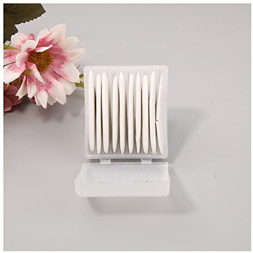 SHUOCONG 10Pcs Colorful Erasable Tailors Chalk Fabric Sewing Marker Clothing Pattern DIY Tool Needlework Accessories(White)