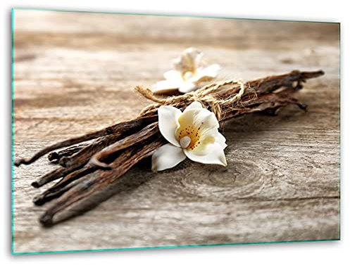 TMK ArtDeko – Tabla de cortar de cristal – Tabla de cortar de cristal para la cocina 40 x 30 cm – Robusta, higiénica y antideslizante – Tabla de cortar de cristal – Superficie de trabajo adicional