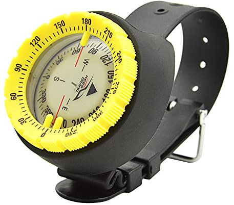 Unterwasserkompass Leuchtender Kompass Handgelenk Tauchkompass Hochpräziser Profikompass zum Tauchen Wandern Radfahren Camping