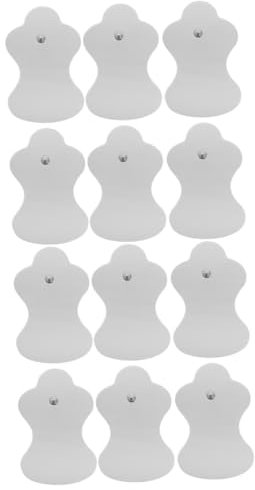 CLISPEED 12 Stk -Massagepflaster tragbare Pads elektrische Muskelstimulation massage zubehör Flicken aus Vliesstoffen für den Haushalt Entspannungsflecken Haupt Elektrodenfolie