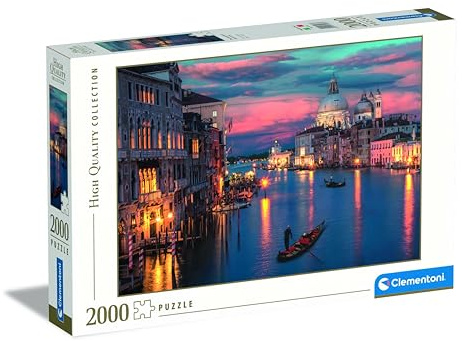 Clementoni - Puzzle 2000 Pezzi per Adulti e Ragazzi, Collection, Tema Gran Canale, Idea Regalo Uomo e Donna, Made in Italy, 97,5x66,8 cm, 32083