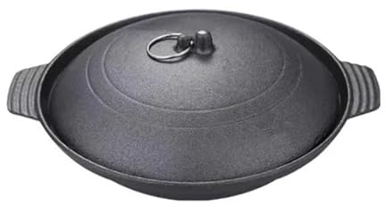 Tegame Terracotta Casseruola in ghisa Pentola di riso con pollo brasato giallo Cucina domestica for zuppa