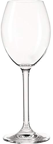 montana Pure 042386 Lot de 6 verres à vin blanc lavables au lave-vaisselle Style classique Verre à vin blanc 250 ml