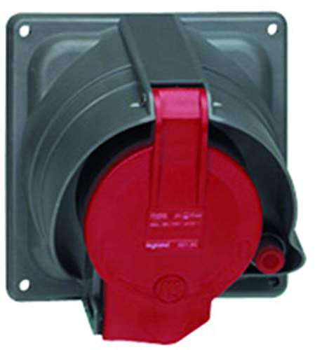 Prisinter fixe Hypra 63A - 3P+N+T- 380V~ à 415V~ - plastique - IP44/55