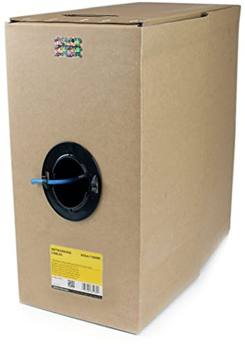 StarTech.com Bulk Cat 6 Ethernet Cable - 1000 ft. (304,8m) - Solid - CMR-Rated - Blue - TAA Compliant