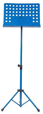 Rockstand Orchesterpult Notenständer blau Deluxe