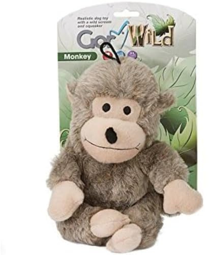 Gor Pets Soft Dog Toy Plush Wild Monkey