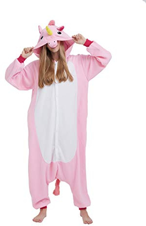 SimZoo Animal One Piece Pyjama Pour Adultes, Costume De Vache VêTements De Nuit Pour Hommes Femmes, One Piece Unisex Home Wear
