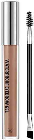 Tinte para cejas, 6 g, resistente al agua, tinte para cejas, gel de tinte de cejas de larga duración, kit de tinte marrón para cejas, máscara de cejas para Año Nuevo chino, día de San Valentín,