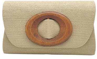 CORIOS Bolso de Fiesta para Mujer Clutch de Paja Bolso de Boda Bolsa de Noche Bolso de Mano con Cadena Elegante Bolso de Hombro Bolsos Bandolera para Banquete Fiesta de Graduación Oro