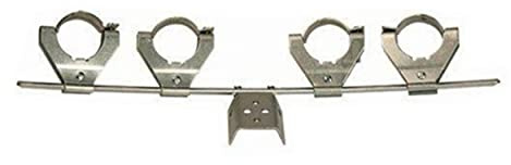 PremiumX Multifeed Holder 4-Way Galvanised Wide Multifeed LNB Holder Satellite System Antenna