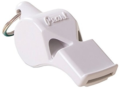 B+D FOX40 Pearl' - Silbato deportivo para árbitro, color blanco