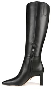 Sam Edelman Sylvia Knee High Boot Black Leather 7.5 Medium