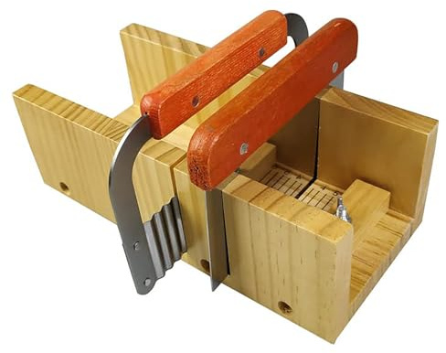 AFGSsm Cortador de jabón, Molde madera jabon, Kit para hacer jabones artesanales, Moldes jabones, Glicerina para hacer jabones