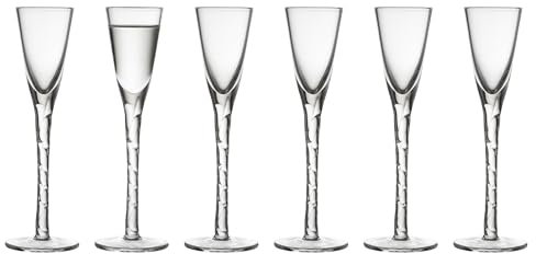 Lyngby Glas Paris Schnappsglas, Likörglas, 2,5 cl, 6 Stck., Klar