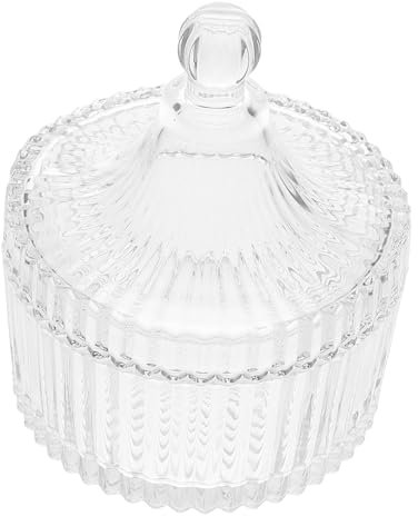 OATIPHO Contenitori Candele in Vetro Trasparente Barattoli Per Lumini Da Tè Portacandele Da Tè Ciotole Decorative in Vetro Per Candele