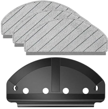 JINWPXSR Mop Pad Attachment ，Compatible for DEEBOT， N20 / N20+, Cloth Bracket Holder Tray Floor Mop Accessories Vaccum Cleaner Robot Nozzle