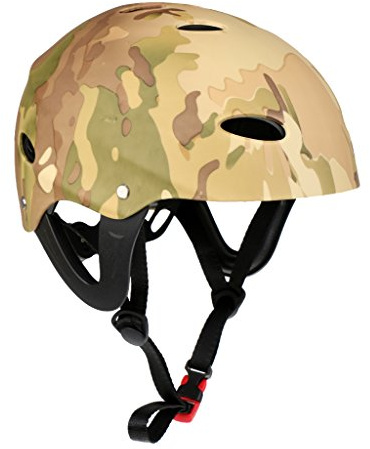 Tdoutop Casque de Sécurité Ajustable pour Hommes, Femmes et Enfants, Certifié CE, Adapté Au Kayak, Au Canoë, à La Voile, Au Skateboard et Au Patinage –,
