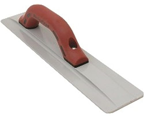 Enderezador manual Marshalltown con mango Durasoft, de magnesio, para suelo y hormigón, tamaño del enderezador: 406x79 mm