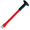 Kippen 3009DX - Scalpello per Muratore a Punta Piatta con Salvamano in Gomma. Dimensioni: 400x16 mm.