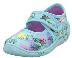 Superfit Belinda Hausschuh, Hellgrün/Mehrfarbig 7520, 31 EU