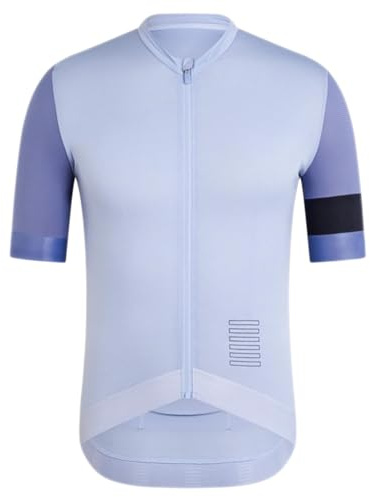 Generisch 2026 Hombre Deporte de Verano Ciclismo Entrenamiento Competición Manga Corta Transpirable Top Tank Top Noble, Color lila claro., XL