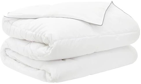 vidaXL Edredón de Verano Blanco 240 x 220 cm Bambú,