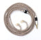 LINSOUL Tripowin Jelly Upgraded 16 Adern 21 Drähte pro Ader Silver-Plated OCC+Alloy Copper Graphene+OCC Mixed Braided Cable für Audiophile Musiker (Recessed 2pin, 2.5mm, Jelly)